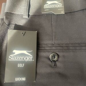 Slazenger black performance golf shorts new with tags